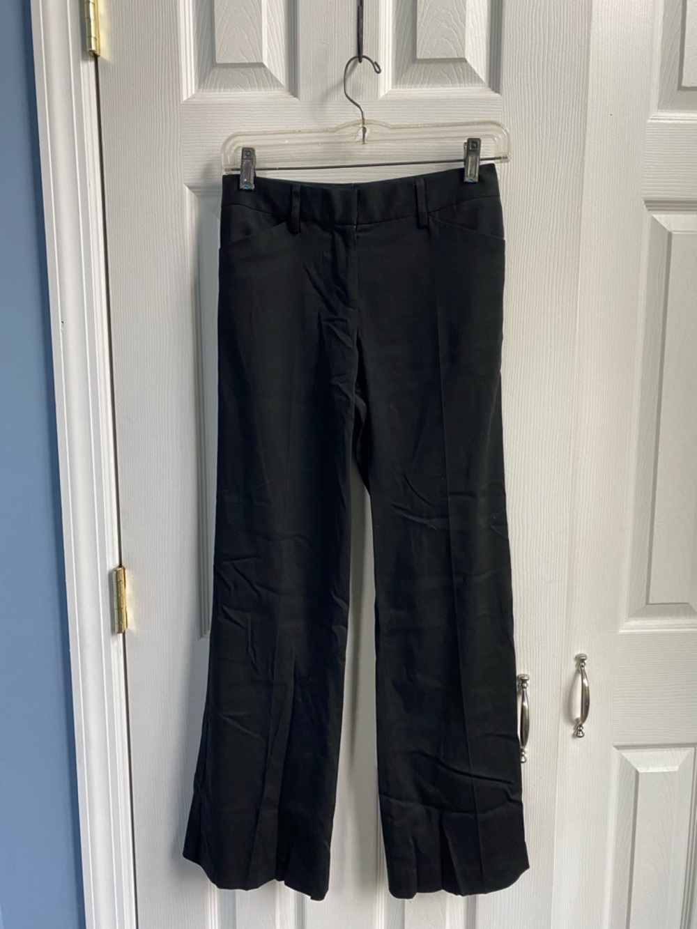 Express Classic Black Women's petite Editor Pants